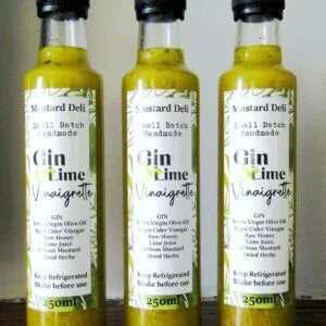 Mustard Deli Gin & Lime Viniagrette (250ml)