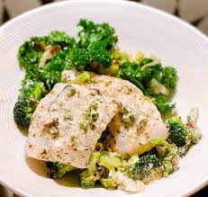 Keto Fish & Balsamic Roast Veg (350g)