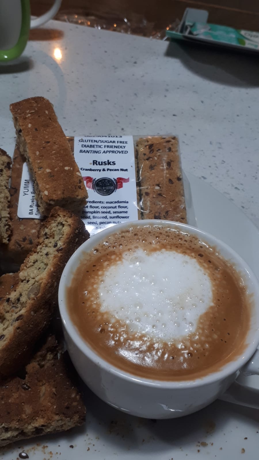 Rusks Bantalicious 8 fingers
