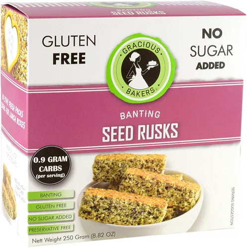 GB Seed Rusks 250g
