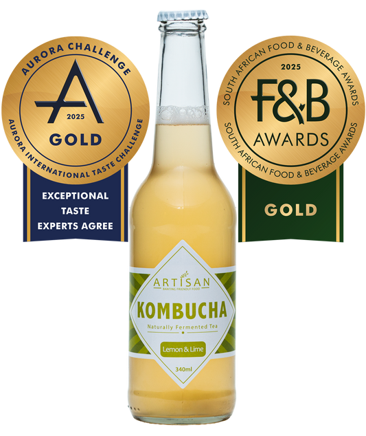 Kombucha Lemon & Lime 340ml