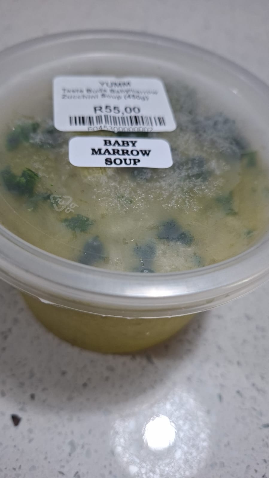 Taste Buds Baby Marrow Soup (450g)