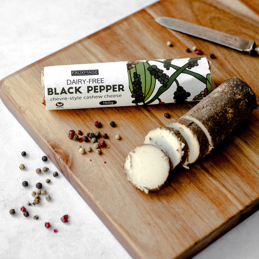 Fauxmage Black Pepper Chevre 150g