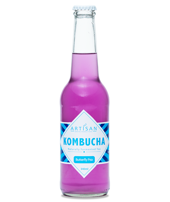 Kombucha Butterfly Pea 340ml