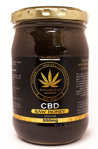 CBD 250ml Raw Fynbos Honey