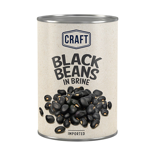 Craft Blackbeans in Brine 400g