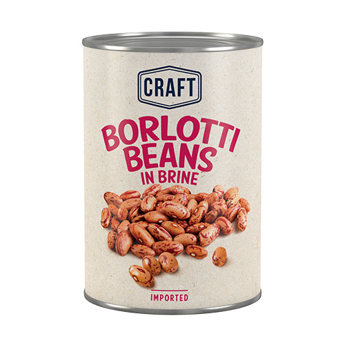 Craft Borlotti beans Tinned 400g