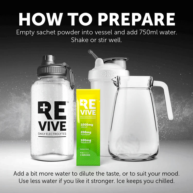 Revive Lemon Lime Sachets (30)