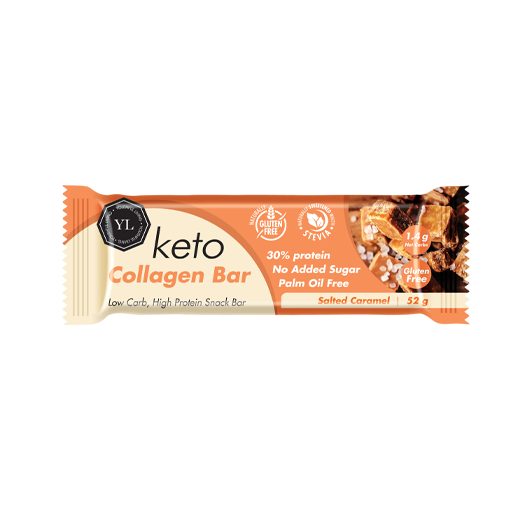 YL Keto Collagen Bar Salted Caramel (52g)