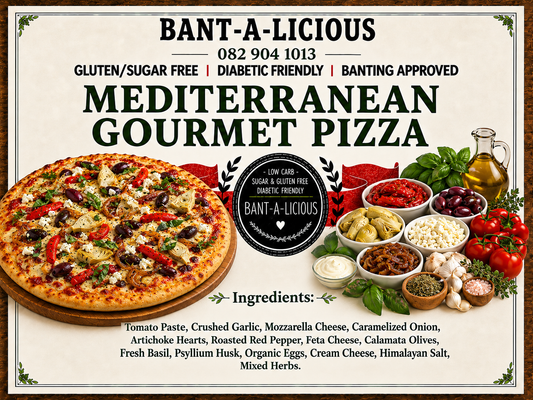 GOURMET MEDITERRANEAN PIZZA