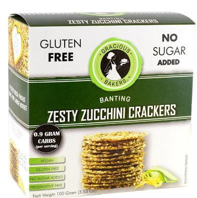 GB Zesty Zucchini Crackers 100g