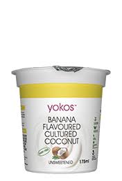 Yokos Banana & Coconut Yoghurt 175g