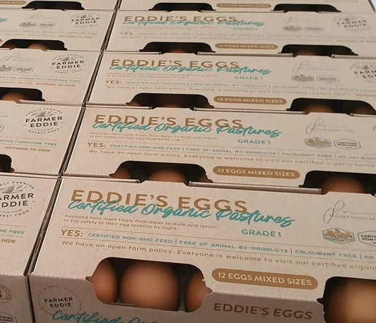 Eddies Eggs Free Range 12 Pack