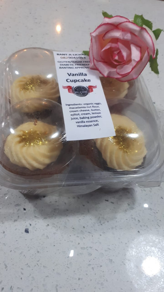 BA 4 Pack Vanilla cupcake